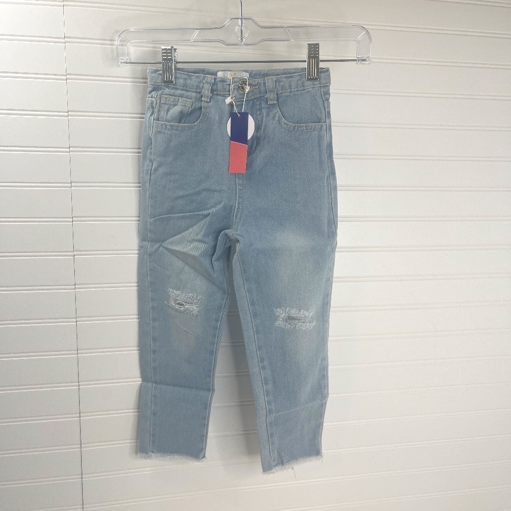 BRAND NEW Bailey's Blossoms 4T Distressed Jeans